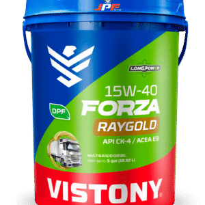 VISTONY FORZA RAYGOLD SAE 15W40 API CK-4 DE 5 GAL