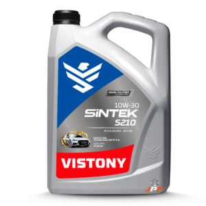 VISTONY SINTEK OIL S210 SAE 10W30 ACEA A3/B4 - API SN DE 4L