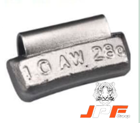 CLIP DE PLOMO EN LAS PESAS DE LAS RUEDAS SERIE “AW”