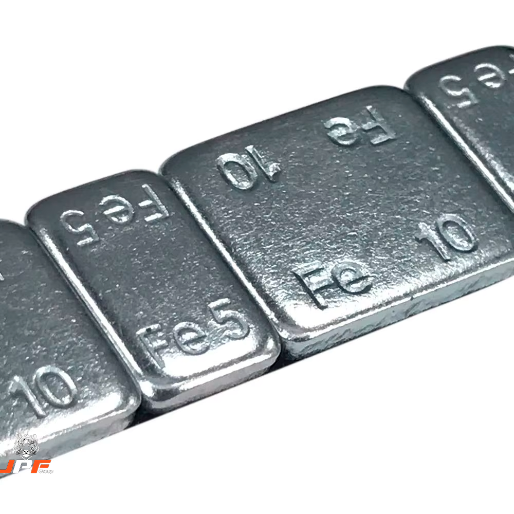 EQUILIBRIO DE RUEDAS FE PESO CINTA AZUL RECUBIERTA DE ZINC (5 G + 10 G) *4