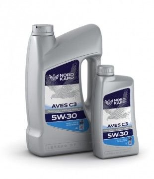NORD KAPP AVES C3 5W30 LONG-LIFE FULLY SYNTHETIC API SN/CF ACEA C3 GALON 4L CAJA X 4 - NK 0005
