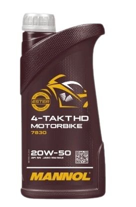 MANNOL 4 TIEMPOS MOTOS AKT HD MOTORBIKE 20W50 12/1 LT (7830) CAJA X 12- 012MN7830-1
