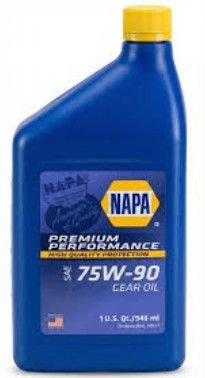 NAPA PREMIUM PERFORMANCE GEAR OIL API GL-5 75W90 12/1