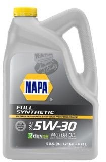 NAPA FULL SYNTETHIC MOTOR OIL SAE 5W30 3/1