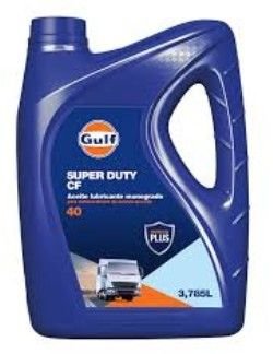 GULF MOTOR OIL SAE 40 12/1