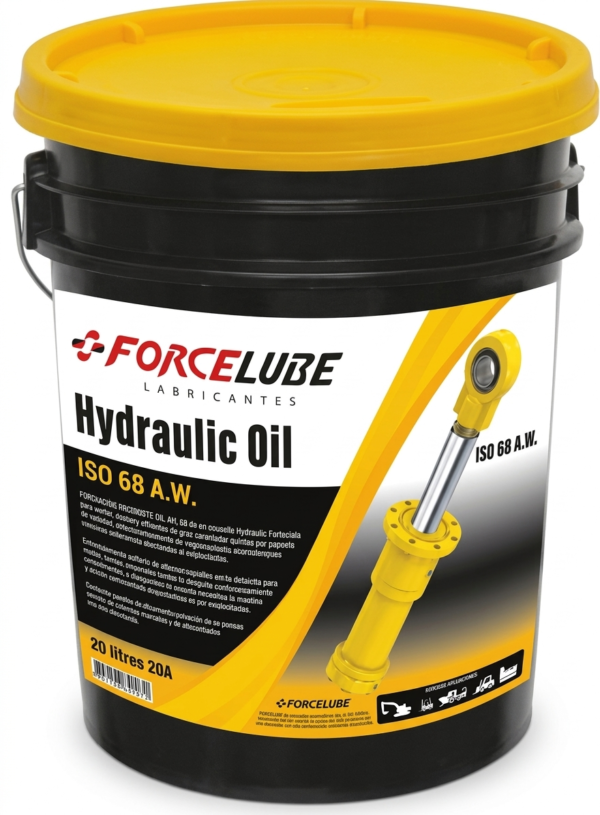 BIOFACTOR ACEITE HIDRAULICO ISO 68 ROJO 5 GL CANECA