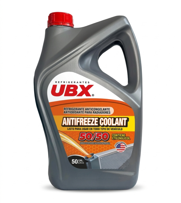 UBX ANTIFREEZE COOLANT 50/50 6/1  - CAJA DE 6 GALONES